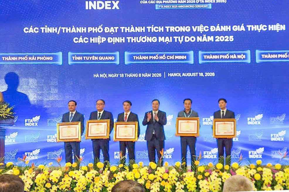 Hải Phòng thuộc nhóm 5 địa phương dẫn đầu về thực thi FTA