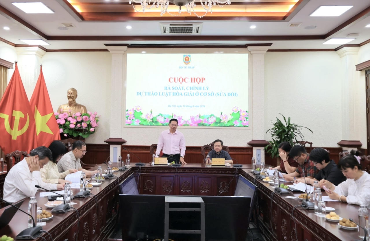 Bảo đảm tính thống nhất, chặt chẽ của dự thảo Luật Hòa giải ở cơ sở (sửa đổi)