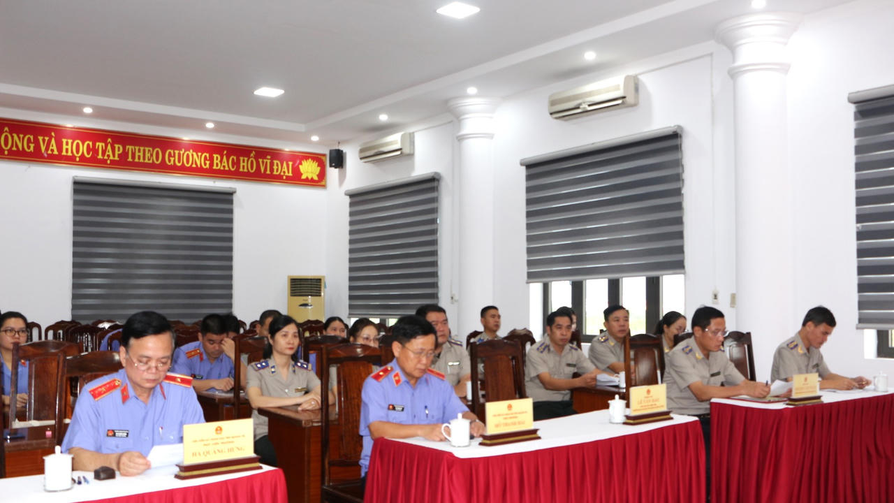 Viện Kiểm s&aacute;t nh&acirc;n d&acirc;n v&agrave; Thi h&agrave;nh &aacute;n d&acirc;n sự tỉnh Quảng Trị k&yacute; kết Quy chế phối hợp