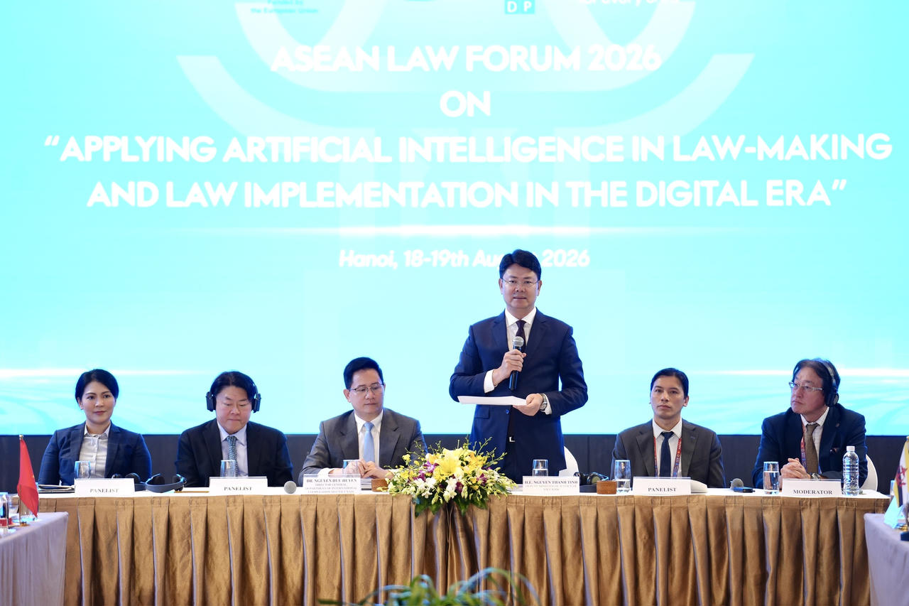Tăng cường hợp tác ASEAN về ứng dụng AI trong xây dựng, tổ chức thi hành pháp luật và hoạt động tư pháp