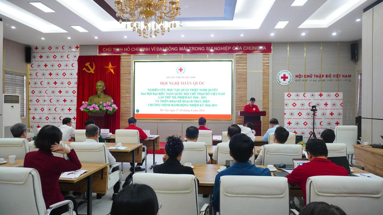 Hội Chữ thập đỏ Việt Nam: Đổi mới hoạt động nhân đạo để xây dựng, củng cố niềm tin