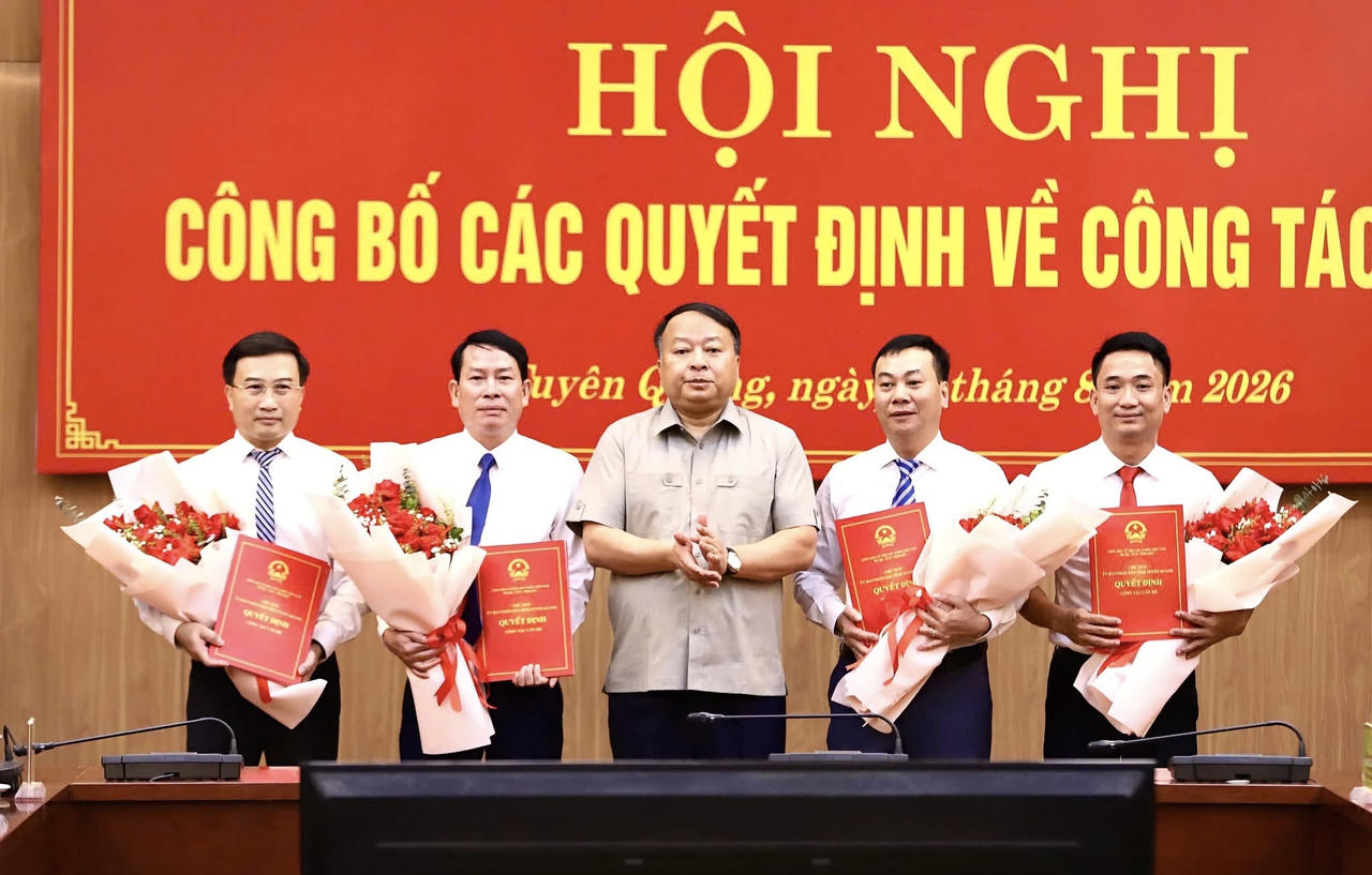Giám đốc Sở NN&MT Tuyên Quang được điều động, phân công giữ chức Bí thư Đảng ủy xã Nà Hang