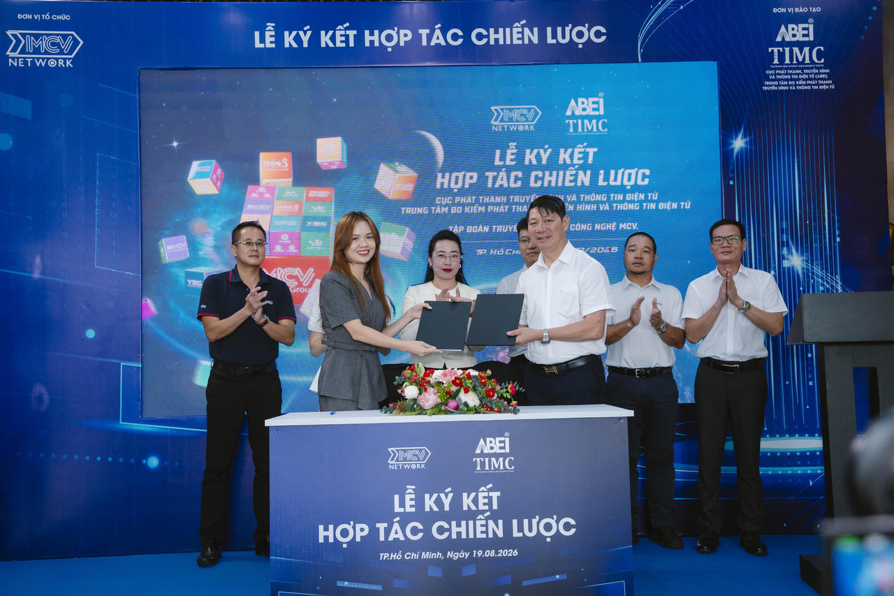 TIMC và MCV Group ký kết hợp tác. Ảnh: MCV