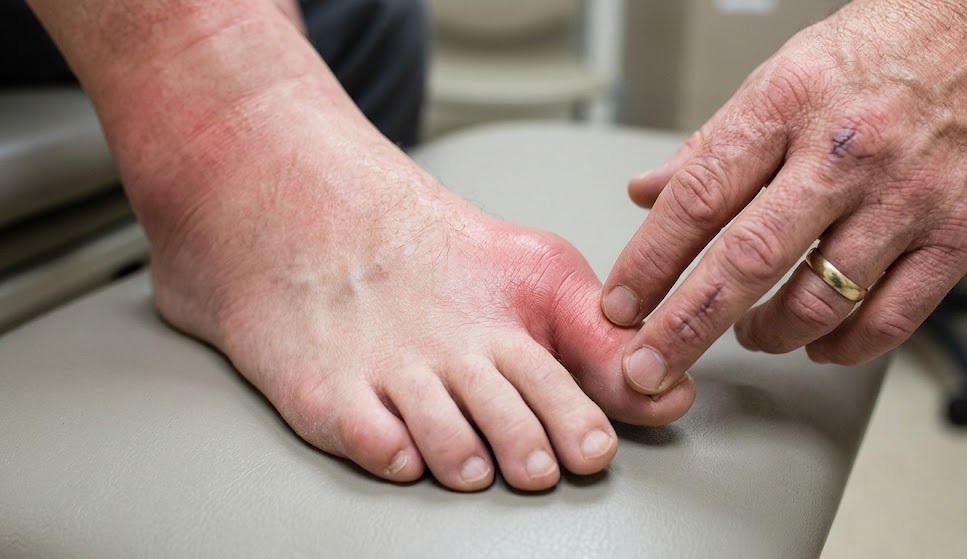 Cùng mắc Gút cấp tái phát nhiều đợt, vì sao hai bệnh nhân lại có phác đồ điều trị khác nhau?