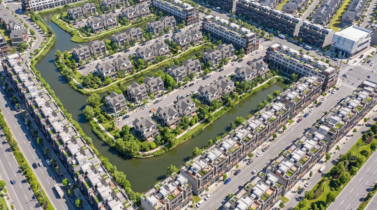 Phối cảnh tổng thể Dự án Homie Parkia – Khu dân cư số 1 xã Lương Phú (nay là xã Kha Sơn), Thái Nguyên | TNG Land