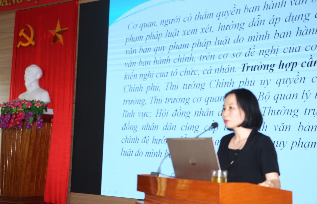 Quảng Trị tập huấn nghiệp vụ tư pháp, nâng cao năng lực thực thi pháp luật ở cơ sở
