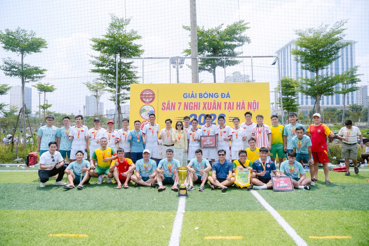 Giải Thể thao Pickleball, Bóng đá sân 7: Lan tỏa nghĩa tình đồng hương Nghi Xuân giữa lòng Hà Nội