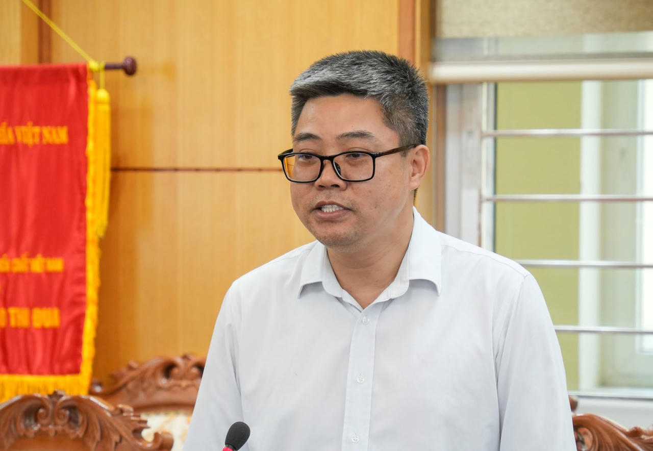 Đại diện phía SOVIGAZ - ông Kiều Phương, Phó Tổng Giám đốc phát biểu tại buổi làm việc. Nguồn ảnh: Supe Lâm Thao 
