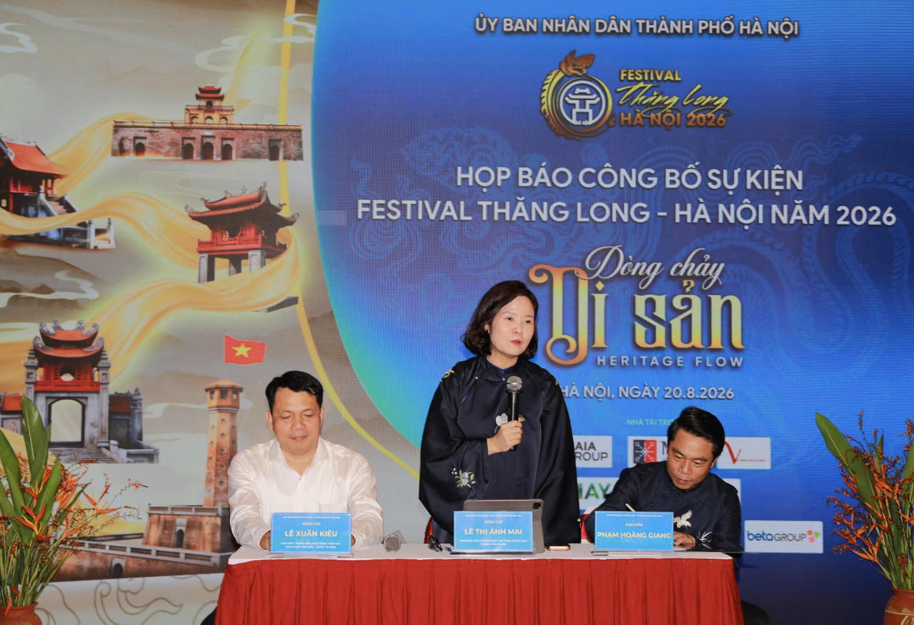 Festival Thăng Long - Hà Nội lần thứ II năm 2026: Đưa di sản vào dòng chảy sáng tạo