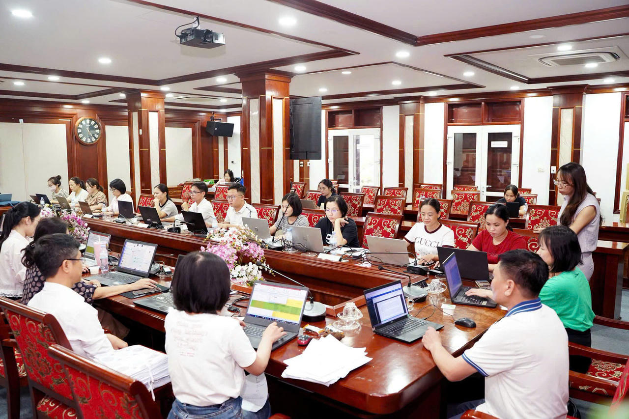 Xã Yên Thành (tỉnh Nghệ An) huy động tổng lực để hoàn thành cơ sở dữ liệu đất đai.