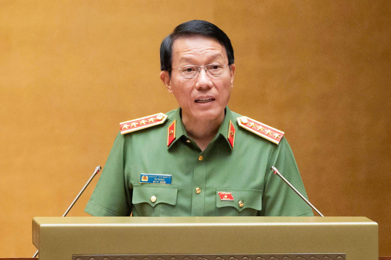 Đại tướng Lương Tam Quang, Bộ trưởng Bộ Công an.