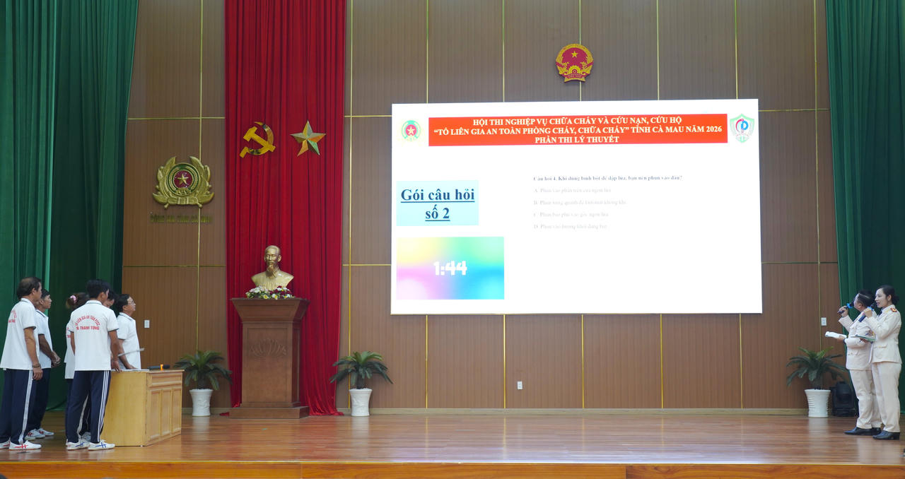Cà Mau: Nâng cao kỹ năng PCCC, CNCH từ mô hình Tổ liên gia an toàn PCCC