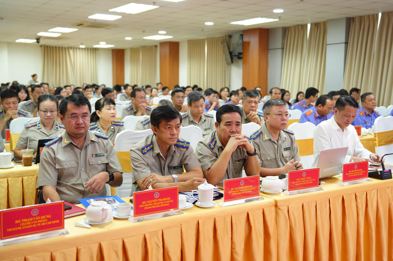 Thi hành án dân sự Thành phố Hồ Chí Minh: Khai mạc lớp tập huấn, triển khai Luật Thi hành án dân sự năm 2025