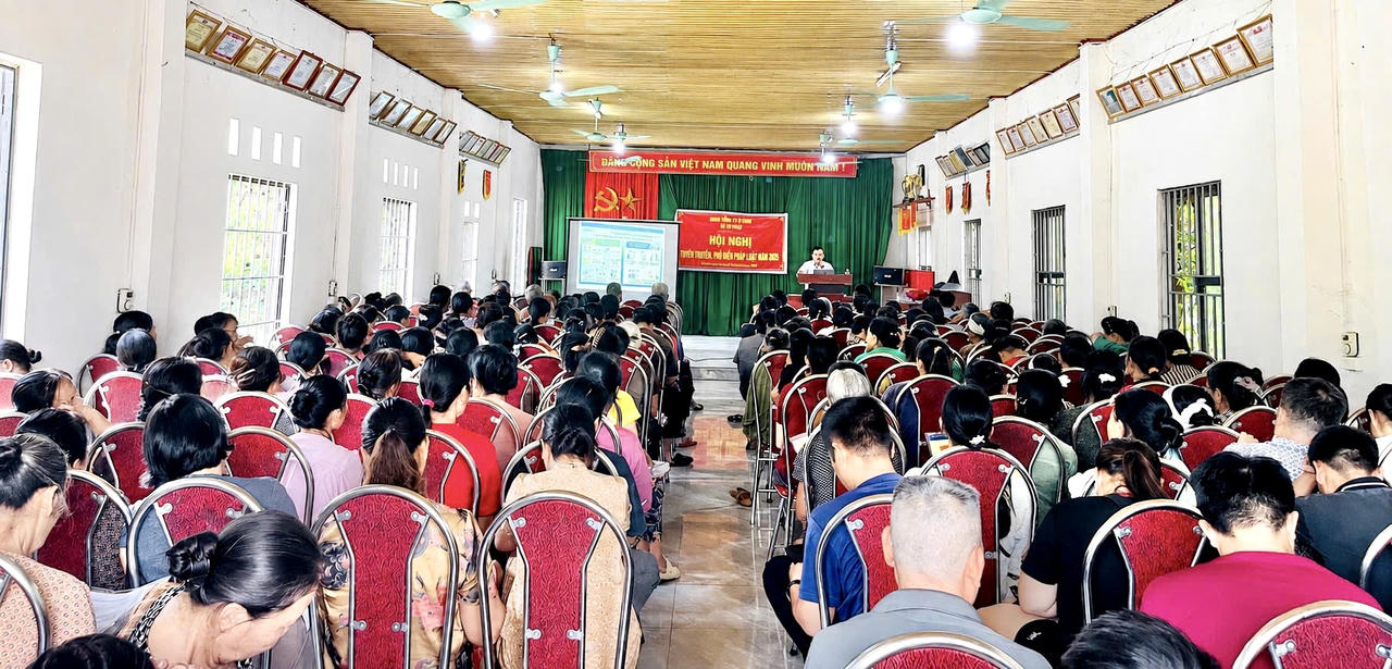 Sở Tư pháp tỉnh Cao Bằng đẩy mạnh tuyên truyền, phổ biến pháp luật tại cơ sở
