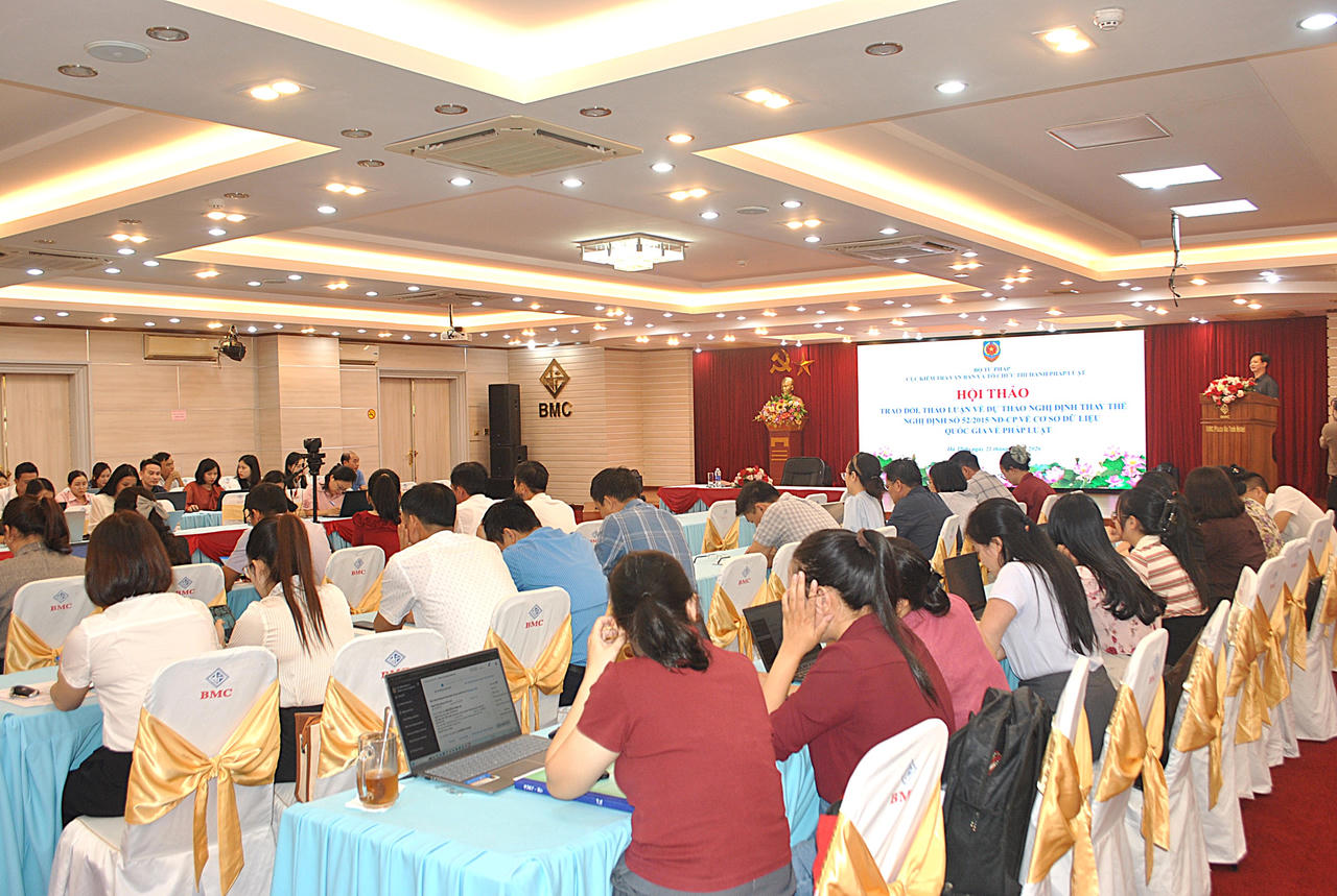 Quang cảnh hội thảo. Ảnh: PV