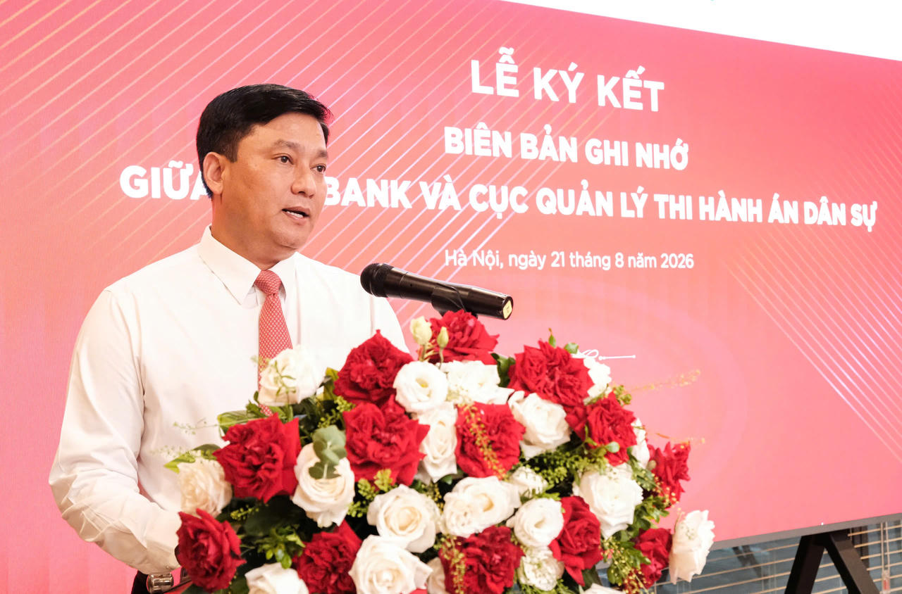 Ông Phạm Toàn Vượng - Thành viên HĐTV, Tổng Giám đốc Agribank phát biểu tại Lễ ký kết.