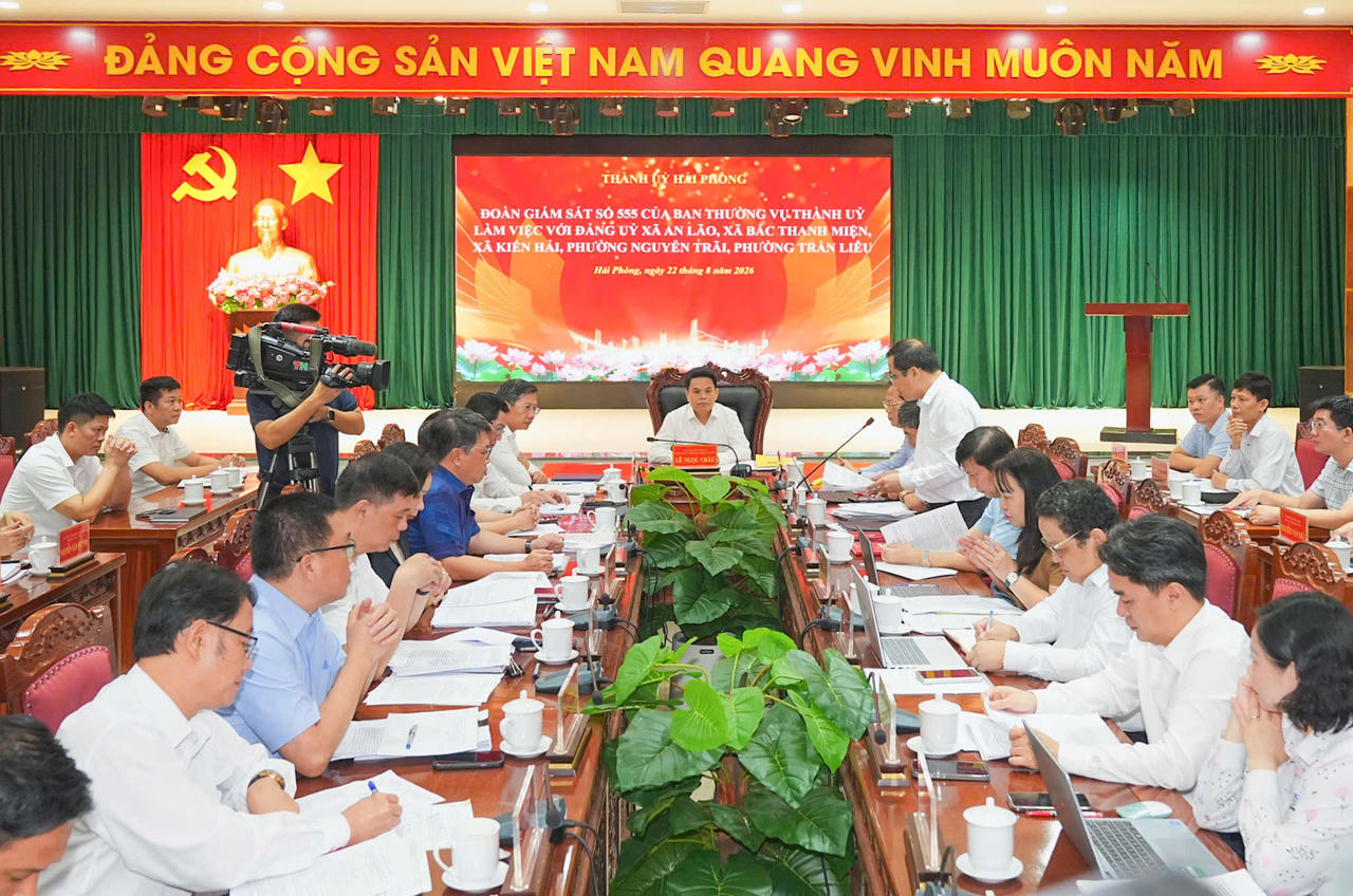 Hải Phòng: Giám sát việc thực hiện Nghị quyết về mục tiêu tăng trưởng