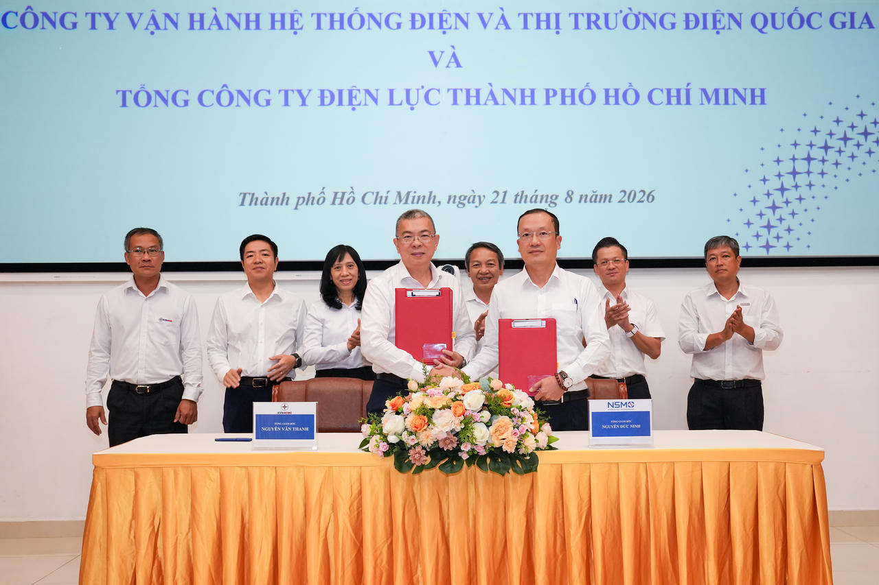 EVNHCMC và NSMO tăng cường phối hợp vận hành hệ thống điện
