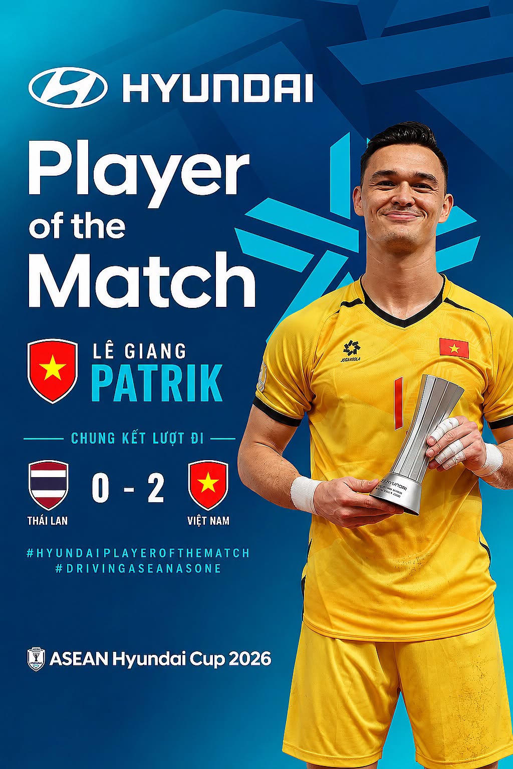  "Người nhện" Le Giang Patrik nói về chiến thắng trên đất Thái Lan