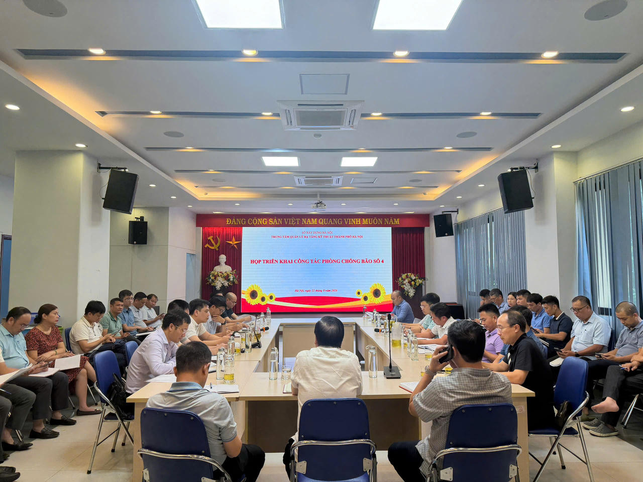 Hà Nội: Trực hiện trường 24/24 giờ ứng phó với Bão số 4 và mưa lớn do ảnh hưởng của bão