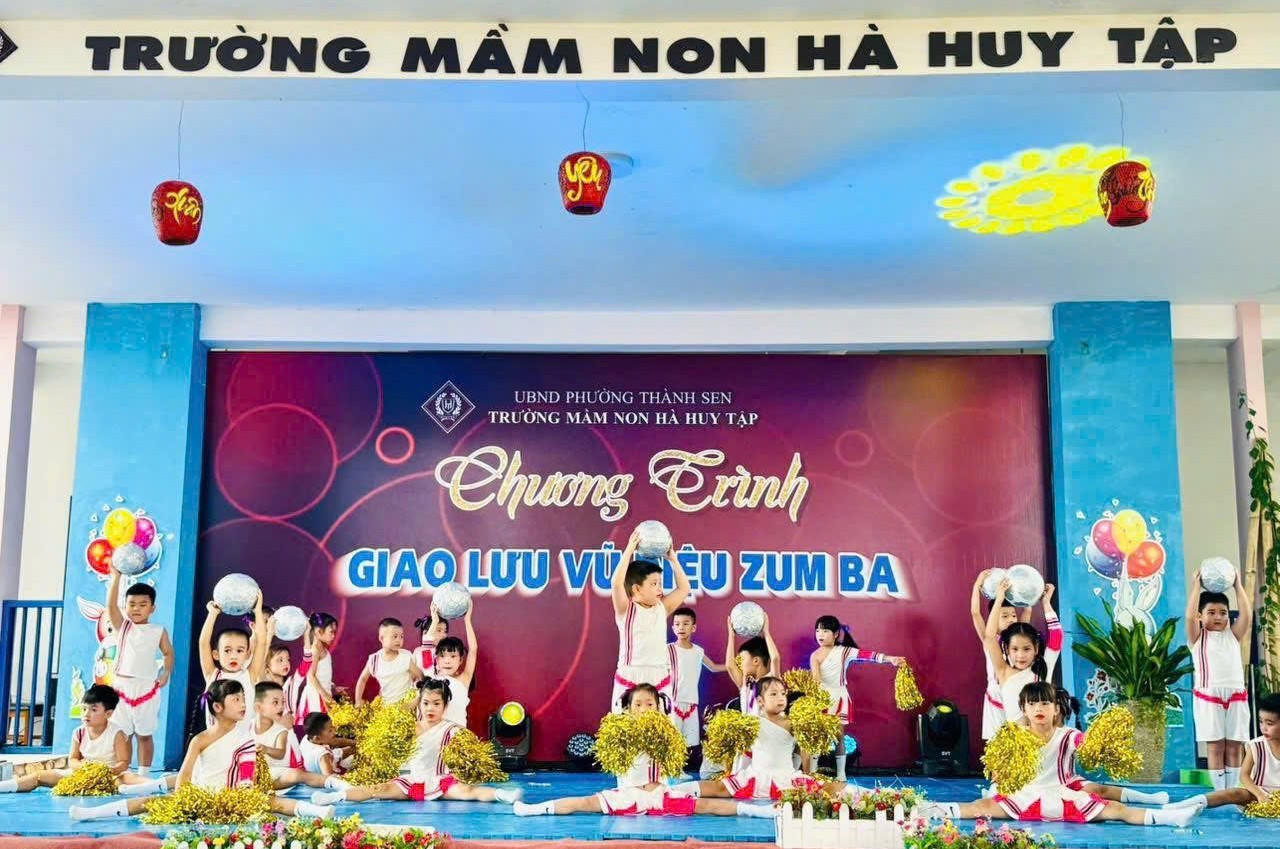 Trường Mầm non Hà Huy Tập: Thành quả từ hành trình bền bỉ của nhiều thế hệ