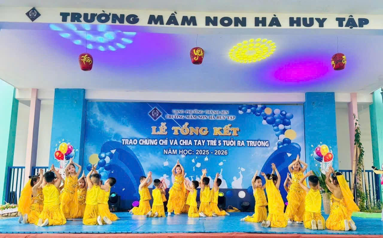 Trường Mầm non Hà Huy Tập: Thành quả từ hành trình bền bỉ của nhiều thế hệ