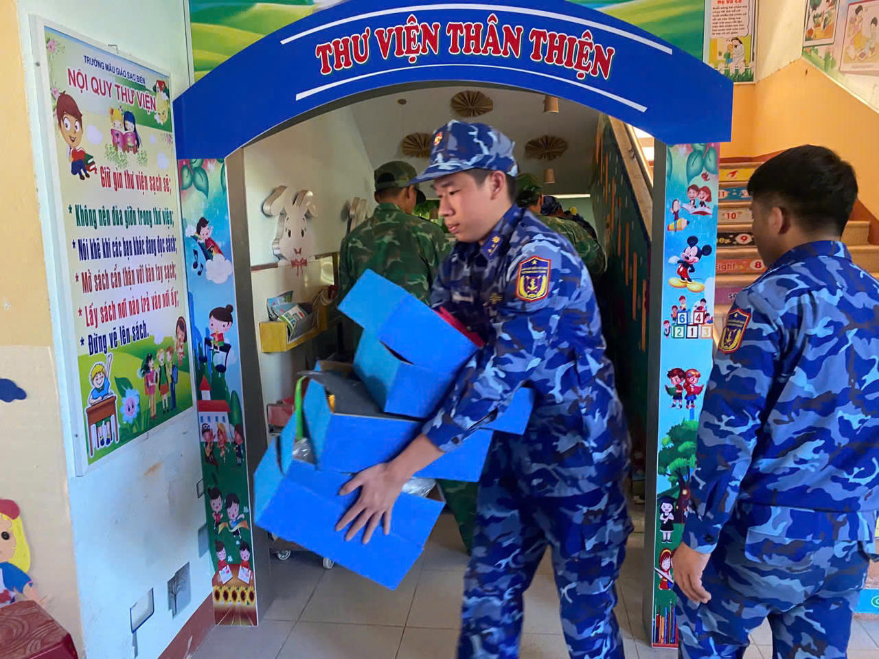 Tuổi trẻ Hải đoàn 21 chung sức xây dựng môi trường xanh, sạch, đẹp