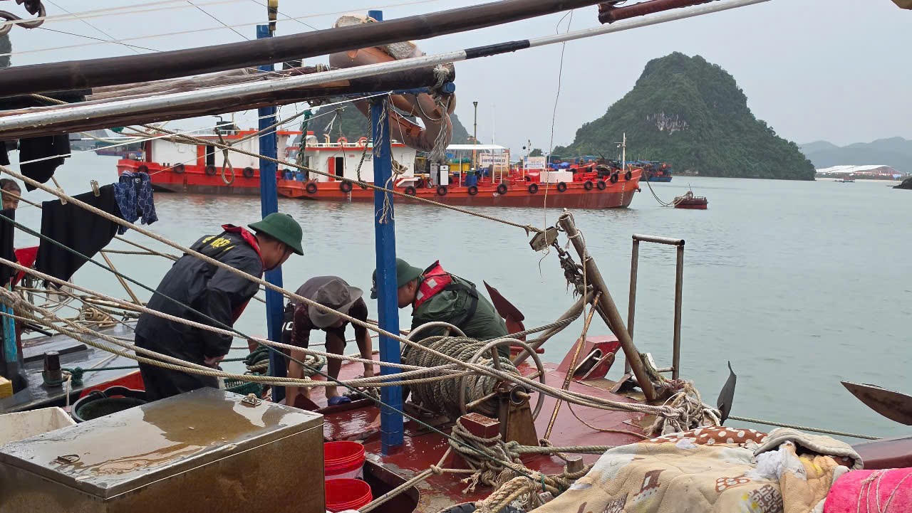 Quảng Ninh chủ động lực lượng, phương tiện ứng phó bão số 4 