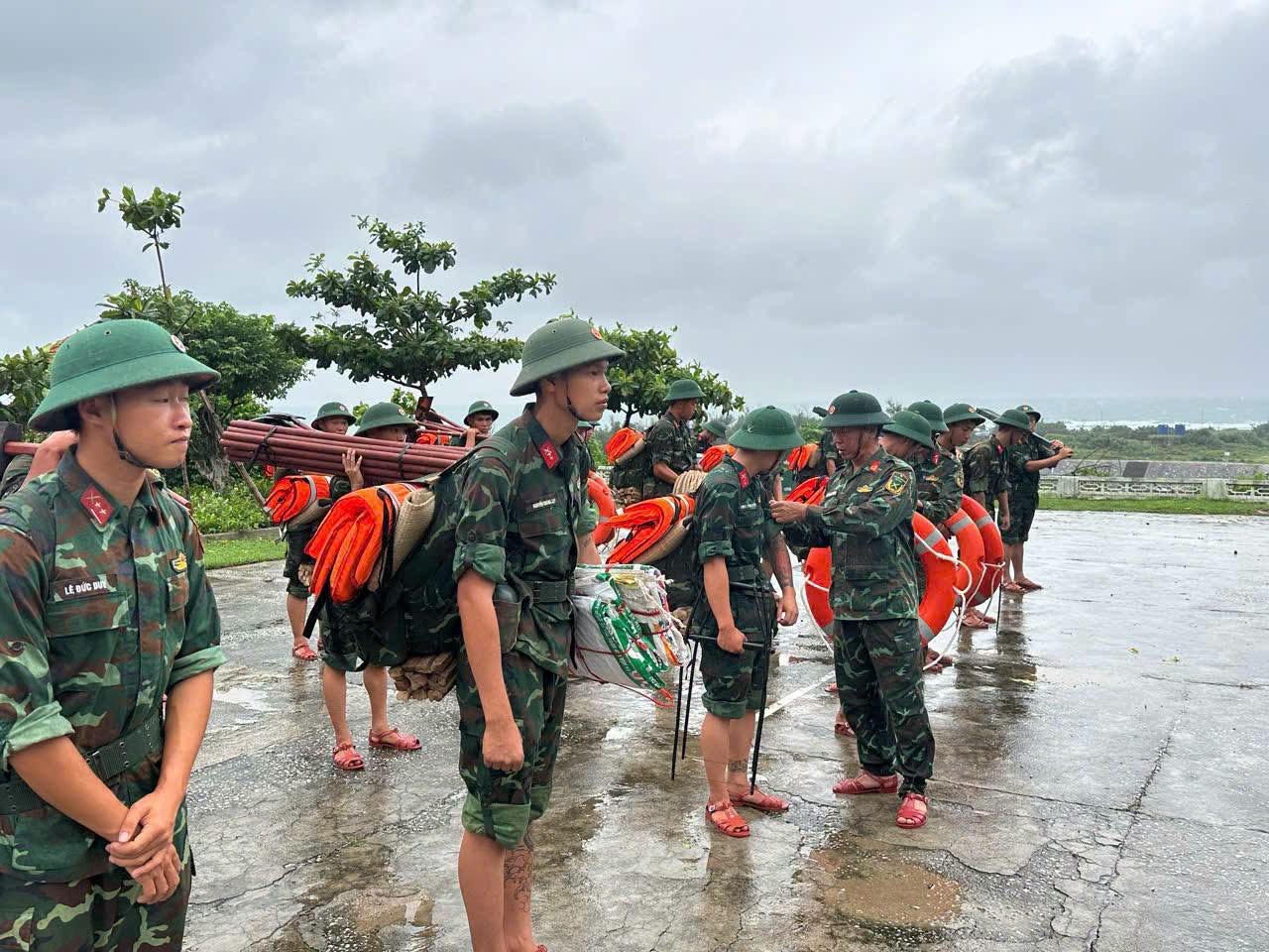 Đặc khu Bạch Long Vĩ chủ động phòng thủ dân sự trước nguy cơ Bão số 4 (NARRA) ảnh hưởng trực tiếp