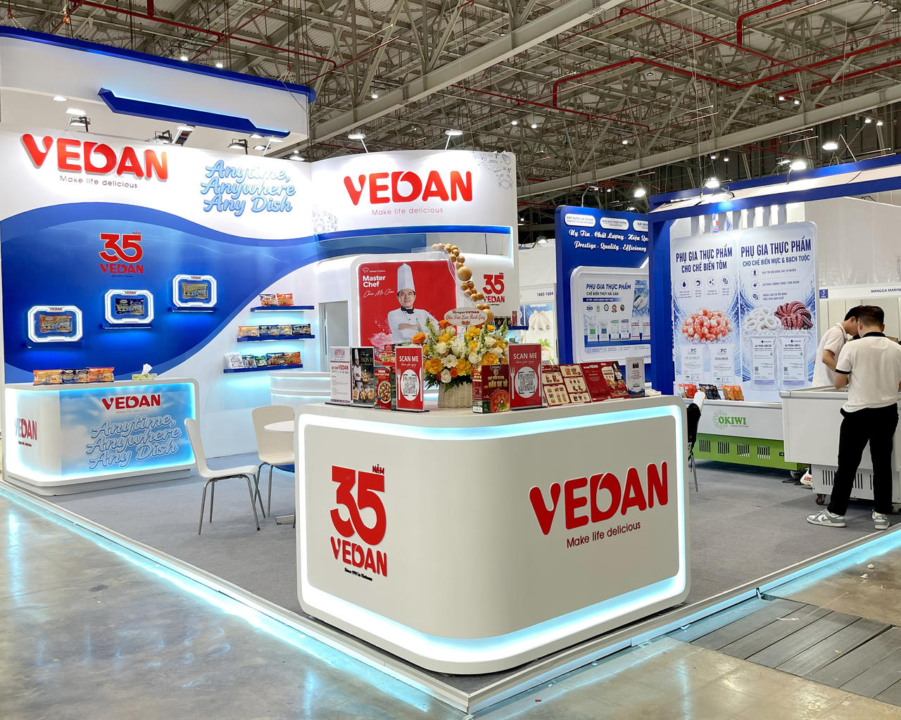 Vedan thúc đẩy giá trị gia tăng cho ngành thực phẩm đông lạnh tại Vietfish 2026