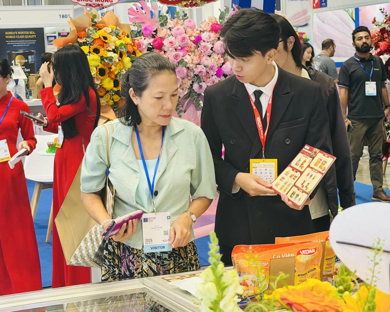 Vedan thúc đẩy giá trị gia tăng cho ngành thực phẩm đông lạnh tại Vietfish 2026