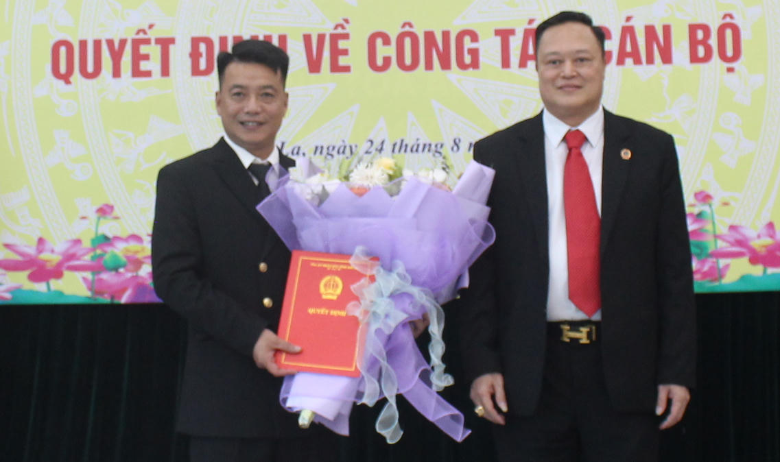 Tòa án nhân dân tỉnh Sơn La có tân Phó Chánh án