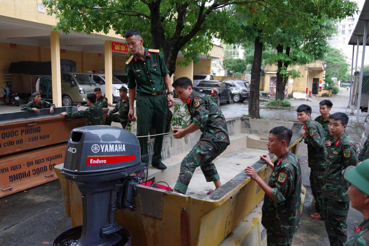 Đà Nẵng xây dựng kỹ năng, bản lĩnh cho lực lượng tại chỗ ứng phó mưa bão