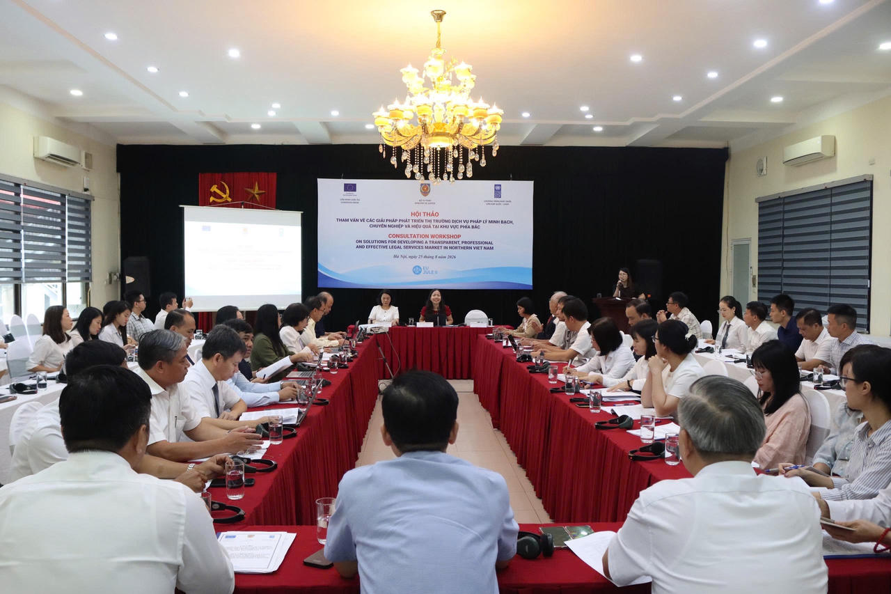 Tham vấn giải pháp phát triển thị trường dịch vụ pháp lý minh bạch, chuyên nghiệp và hiệu quả