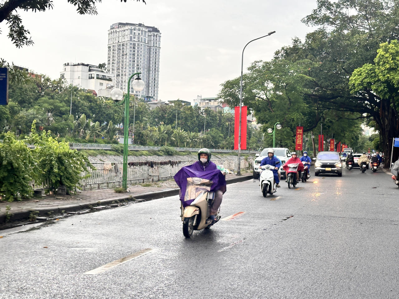 Thời tiết ngày 25/8: Mưa to cục bộ ở nhiều nơi