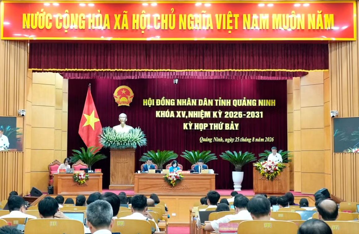 Quang cảnh kỳ họp. (Ảnh: CTTĐT Quảng Ninh)