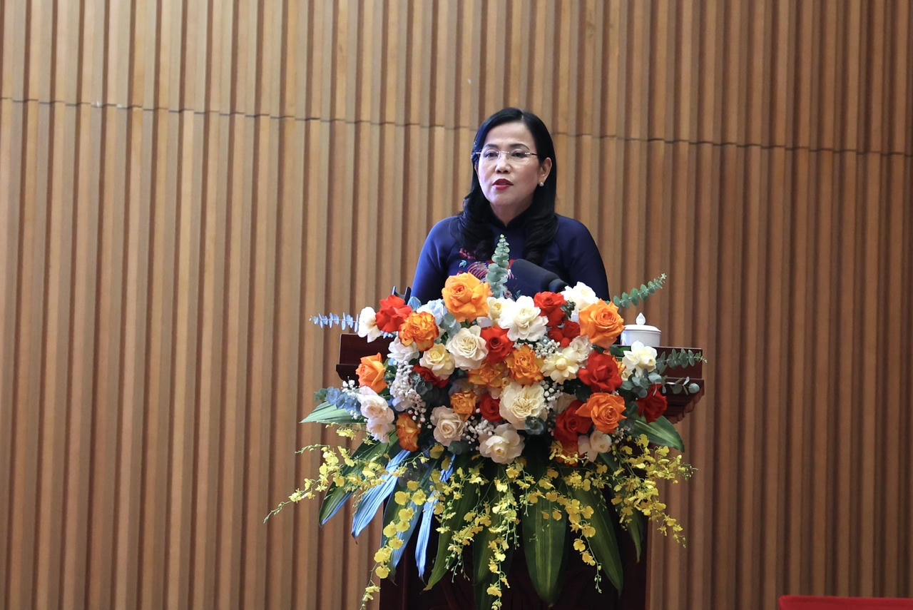Chủ nhiệm Ủy ban Khoa học, Công nghệ và Môi trường của QH Nguyễn Thanh Hải phát biểu tại Hội nghị.