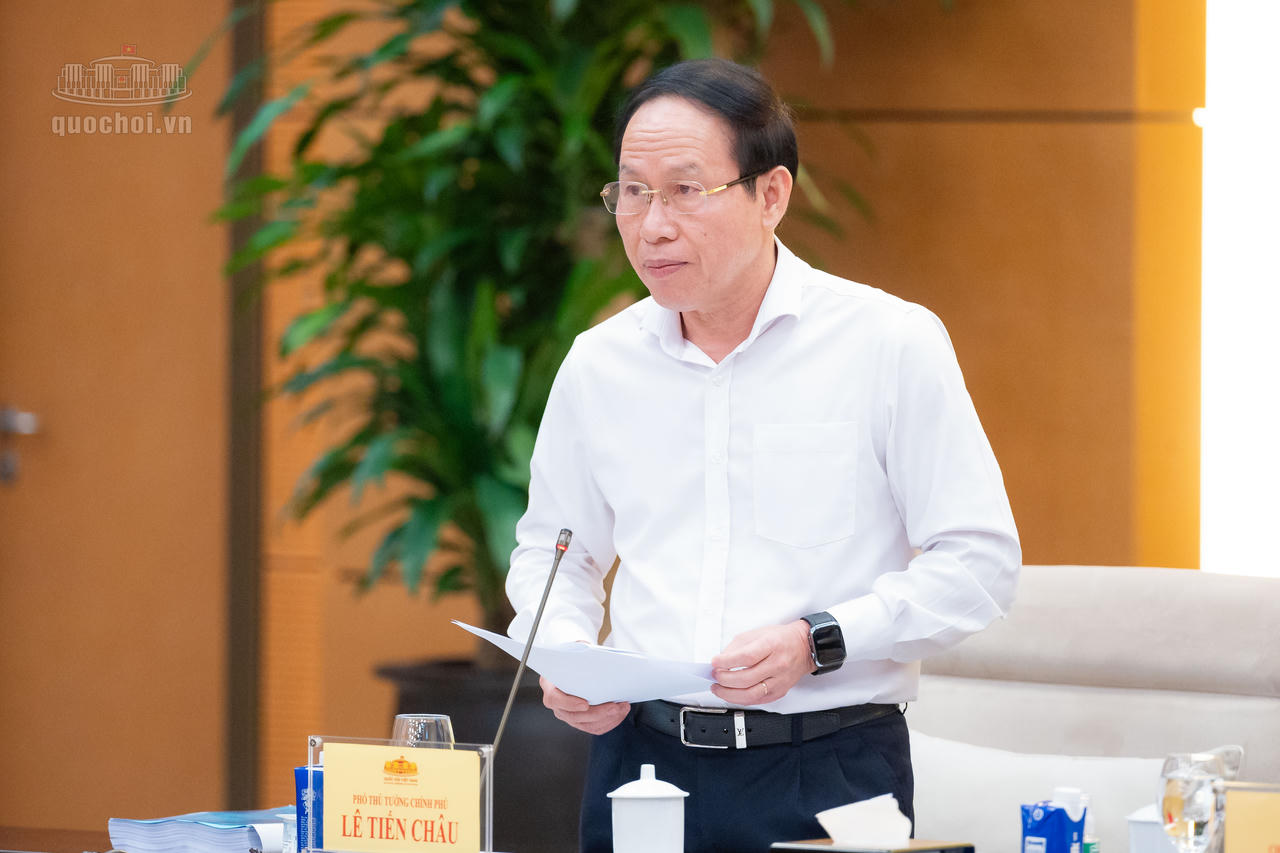 Phó Thủ tướng Lê Tiến Châu. (Ảnh: quochoi.vn)