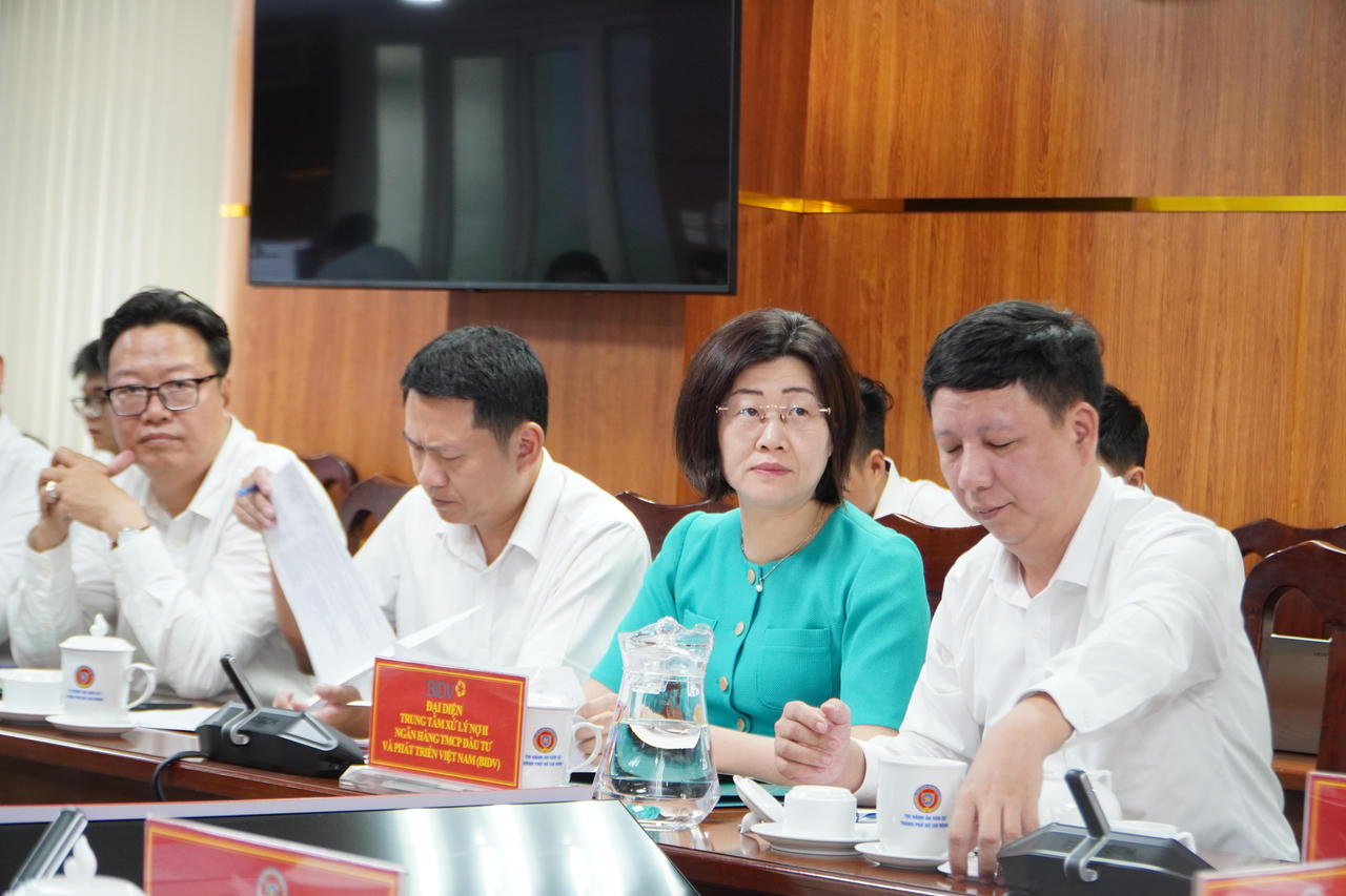 THADS Thành phố Hồ Chí Minh đối thoại với BIDV, tháo gỡ vướng mắc
 trong thi hành án tín dụng, ngân hàng
