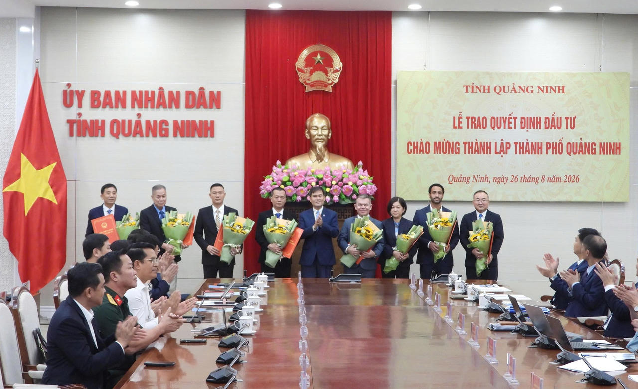 16 dự án nhận quyết định đầu tư chào mừng Quảng Ninh lên thành phố