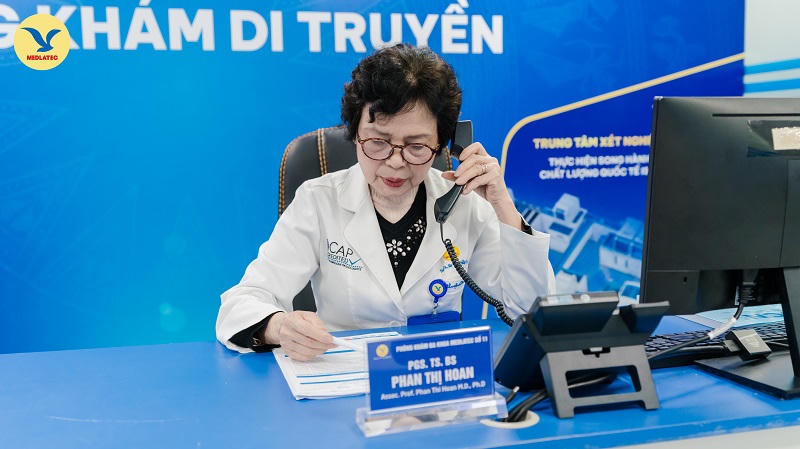 Mẹ bầu an tâm được chuyên gia tư vấn, giải thích ngay khi có kết quả.
