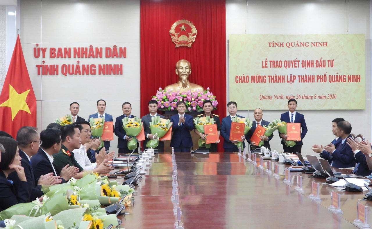 16 dự án nhận quyết định đầu tư chào mừng Quảng Ninh lên thành phố