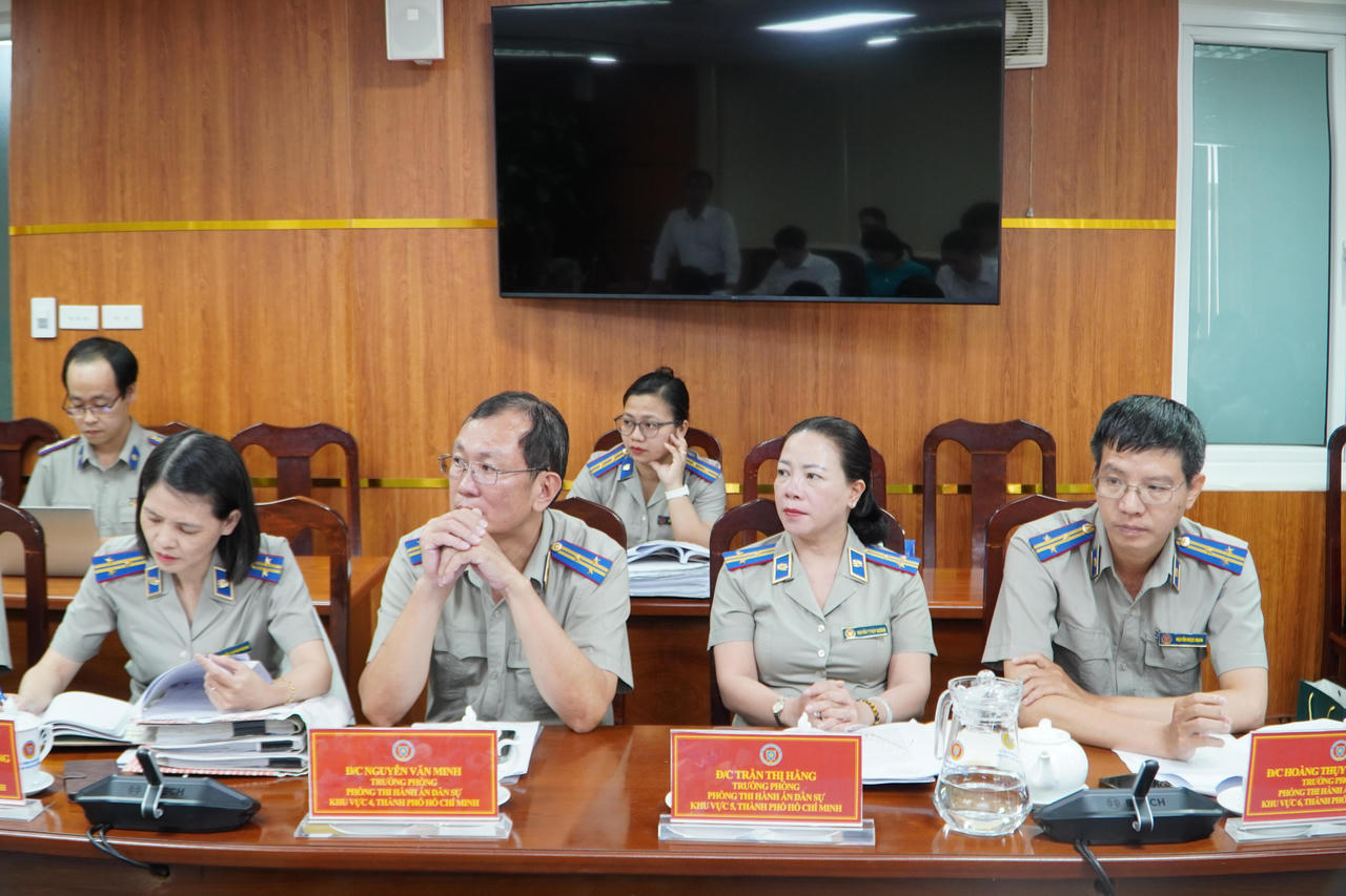 THADS Thành phố Hồ Chí Minh đối thoại với BIDV, tháo gỡ vướng mắc
 trong thi hành án tín dụng, ngân hàng
