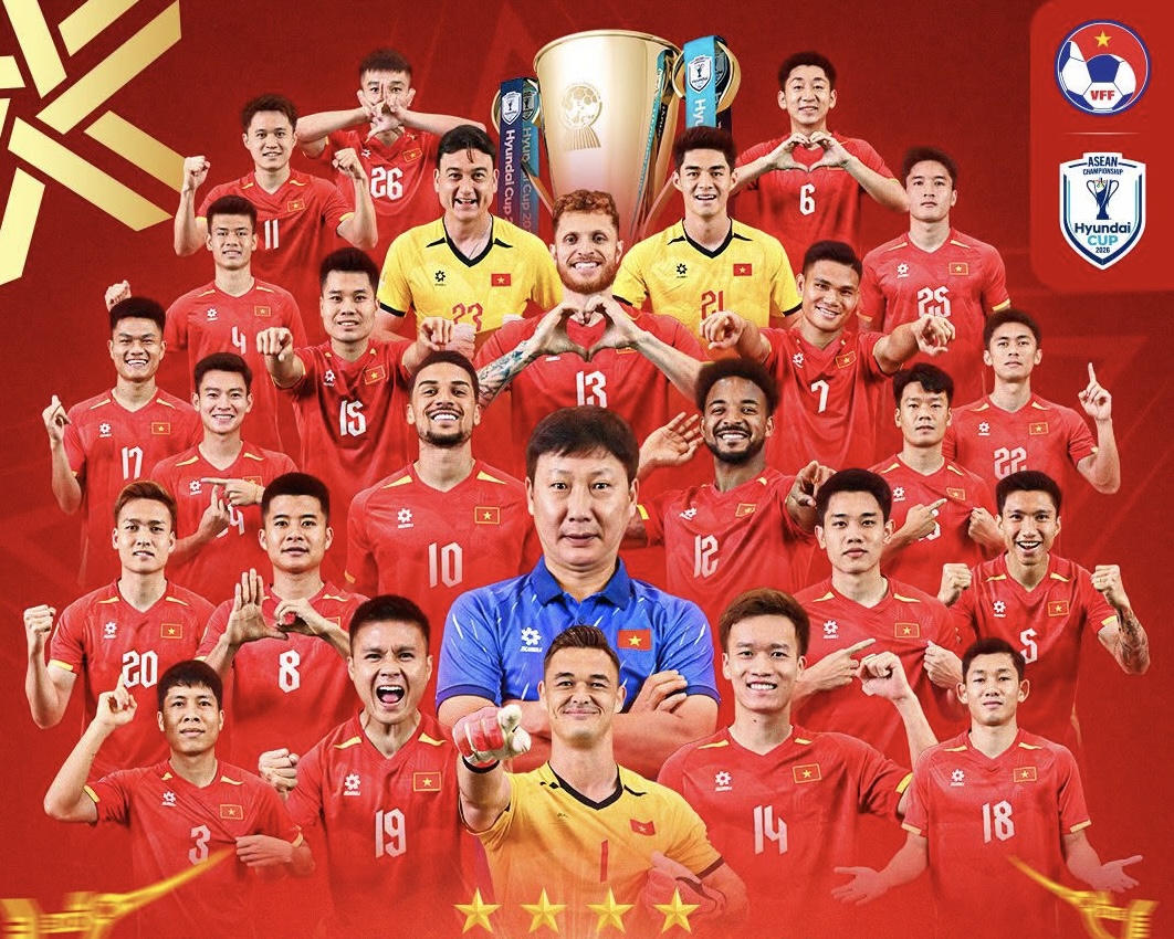 Đội tuyển Việt Nam khép lại ASEAN Cup 2026 bằng hàng loạt dấu ấn lịch sử Đội tuyển Việt Nam khép lại ASEAN Cup 2026 bằng hàng loạt dấu ấn lịch sử