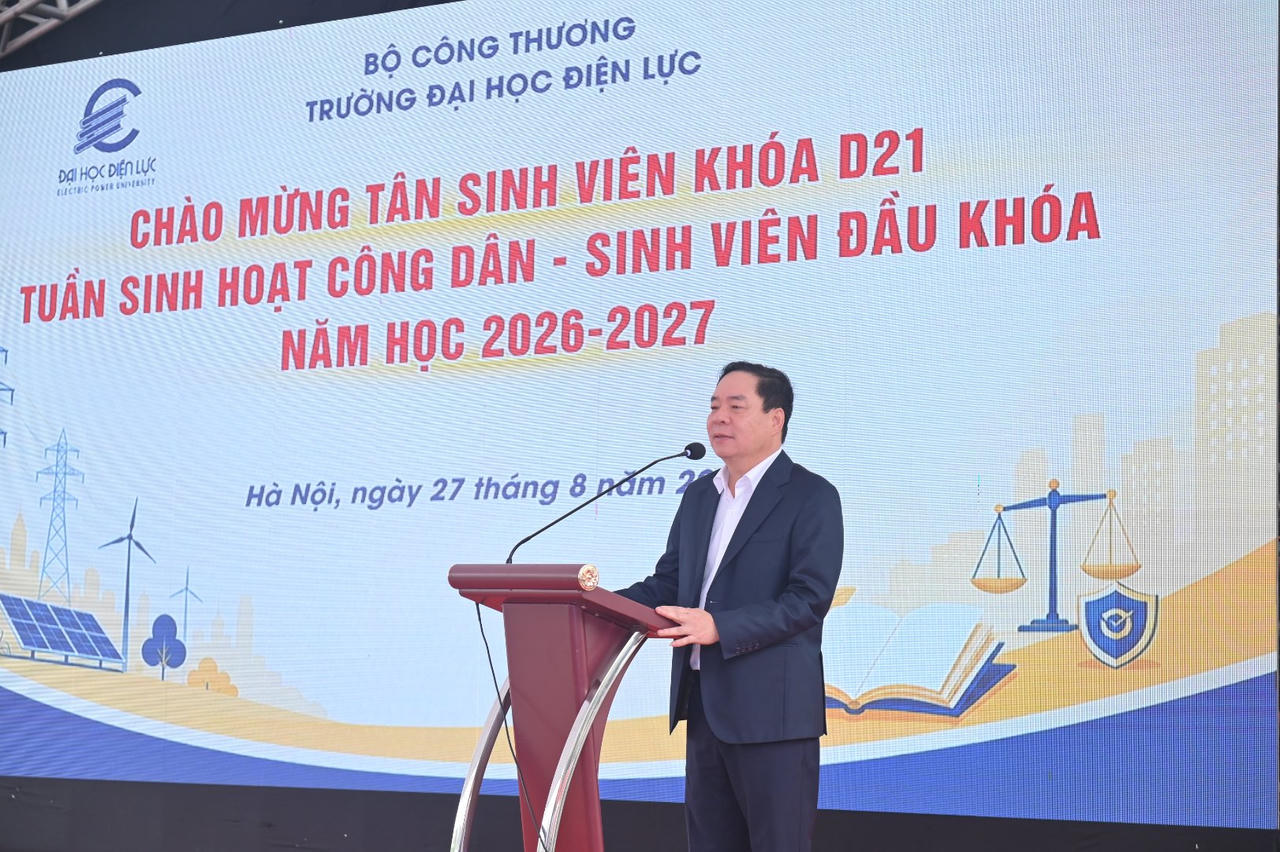 NGƯT. PGS.TS Vũ Đình Ngọ – Phó Hiệu trưởng Trường Đại học Điện lực.