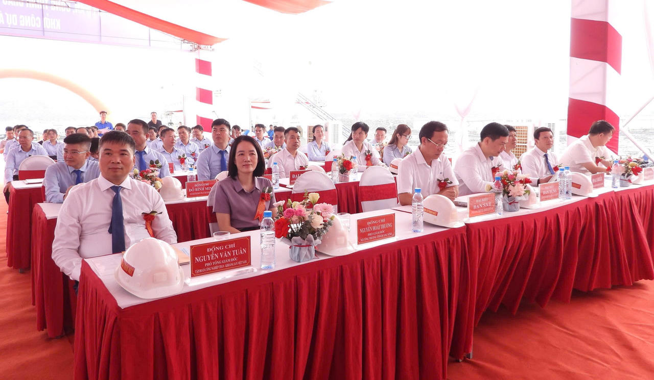 Khởi công Nhà máy sàng tuyển than Mạo Khê