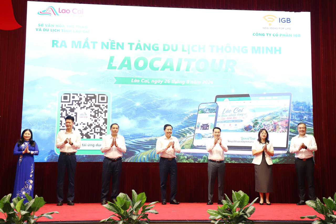 Lào Cai ra mắt ứng dụng du lịch thông minh, thúc đẩy chuyển đổi số