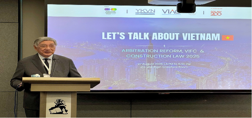 LS. Đăng Khải Minh, Thành viên Cấp cao YKVN phát biểu tại sự kiện
