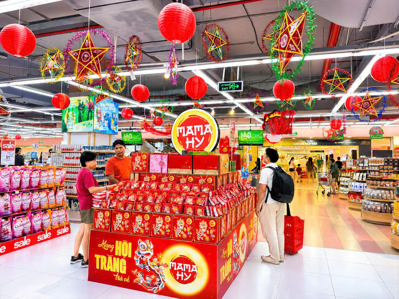 Bánh trung thu MAMA HY tại hệ thống WinMart