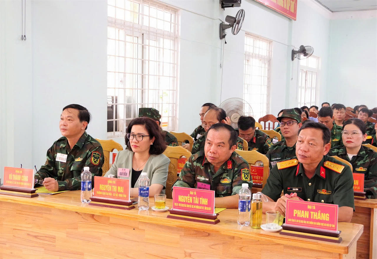 Quảng Trị hoàn thành diễn tập chiến đấu phòng thủ tại 19 xã, phường
